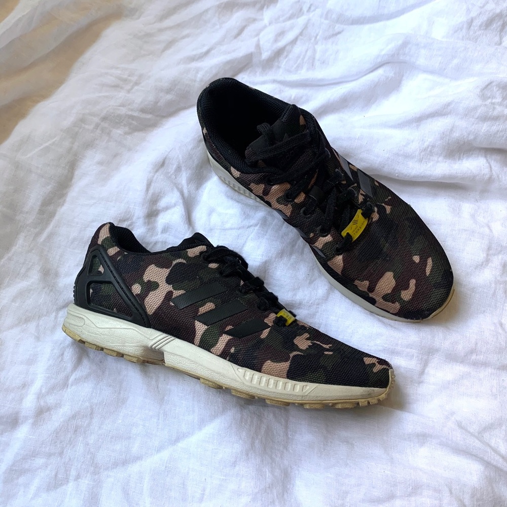 Camo Adidas Running Shoes